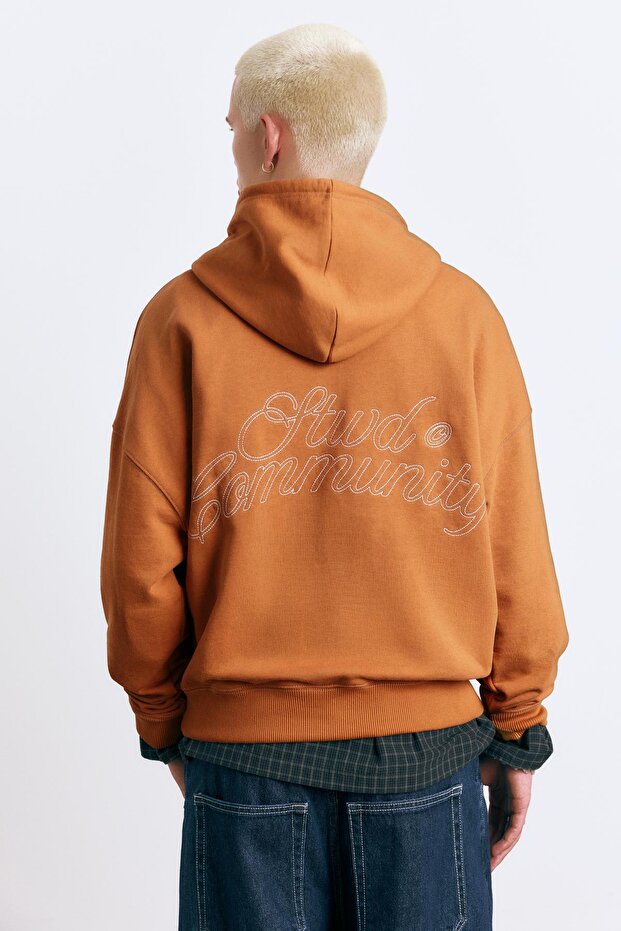 STWD yıldız kapüşonlu sweatshirt - 4