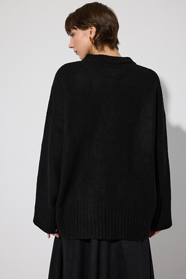 OVERSIZE TRİKO KAZAK - 5