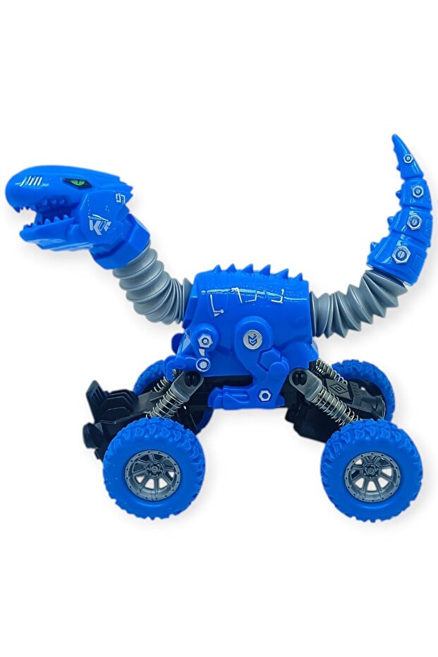 Uzayan Dinazor Arabalar 18 cm - Mavi (Lisinya) - 2