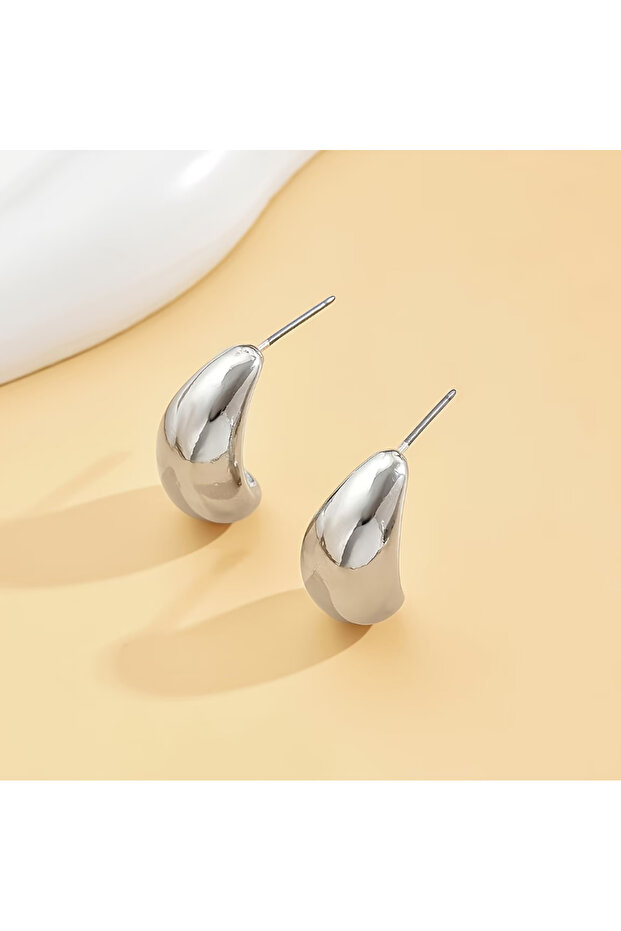 Minimal Damla Model Basic Küpe - 2