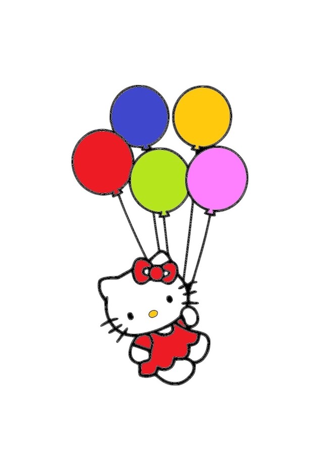 Colored Sand Drawing Set - Kitty Model - 2