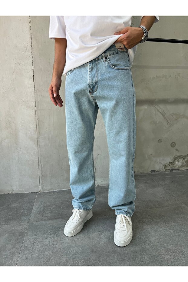 Men's Comfortable Fit Lossefit Baggy Trousers