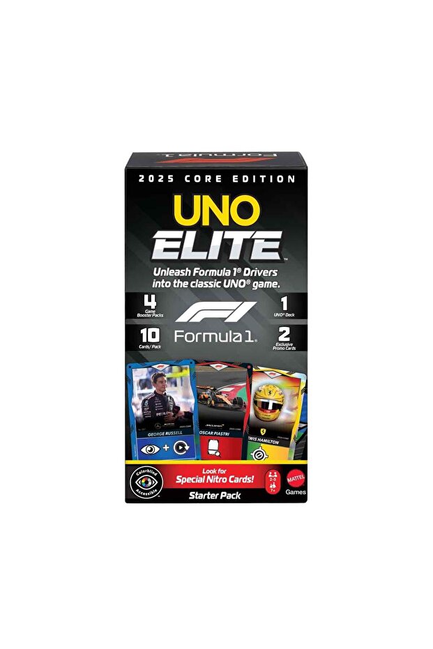 بطاقات UNO Elite F1 - حزمة المبتدئين JLV42