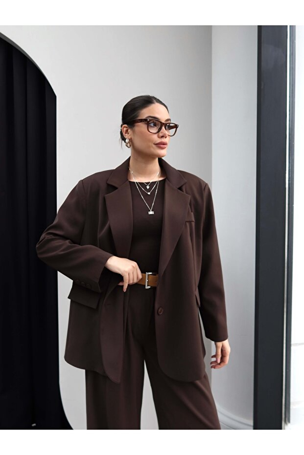 Oversize Blazer Ceket - 6