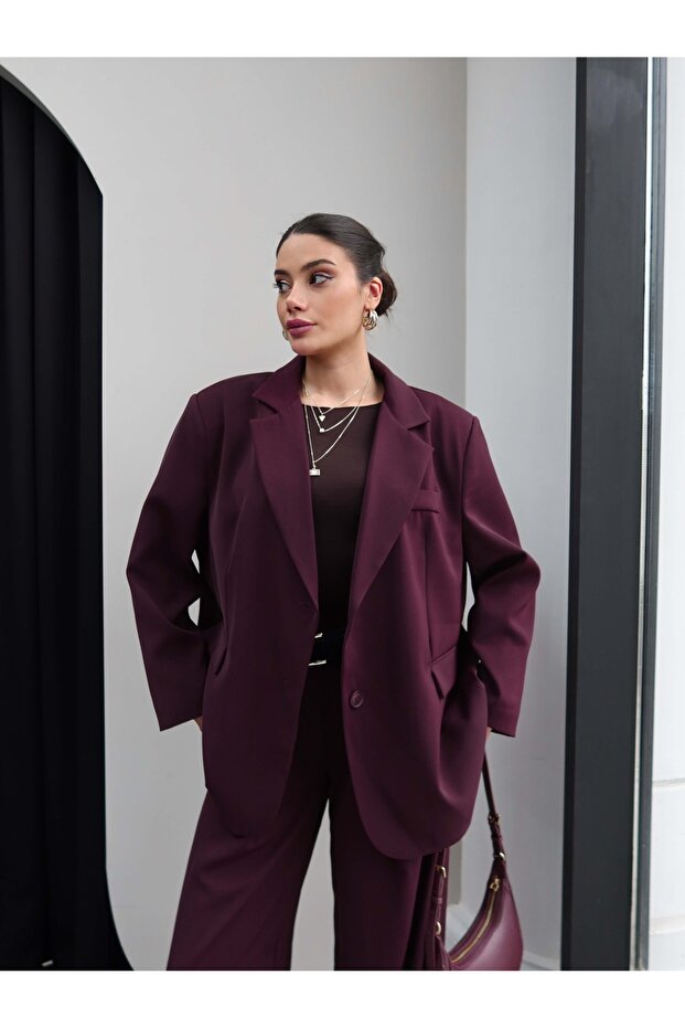 Oversize Blazer Ceket - 1