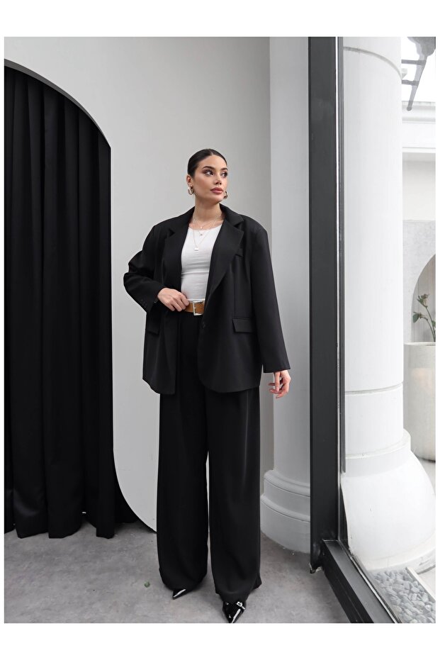 Oversize Blazer Ceket - 5