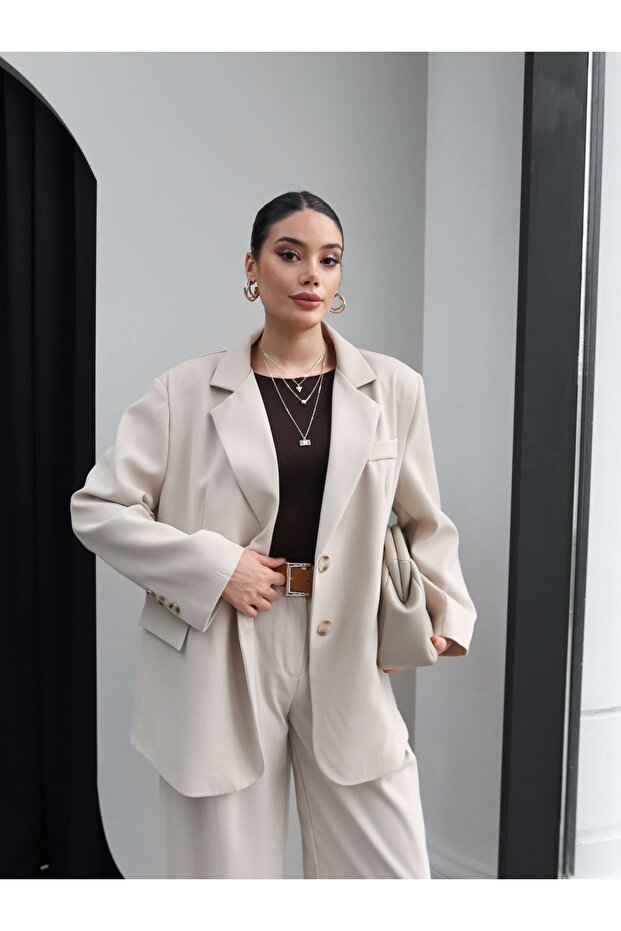 Oversize Blazer Ceket - 6