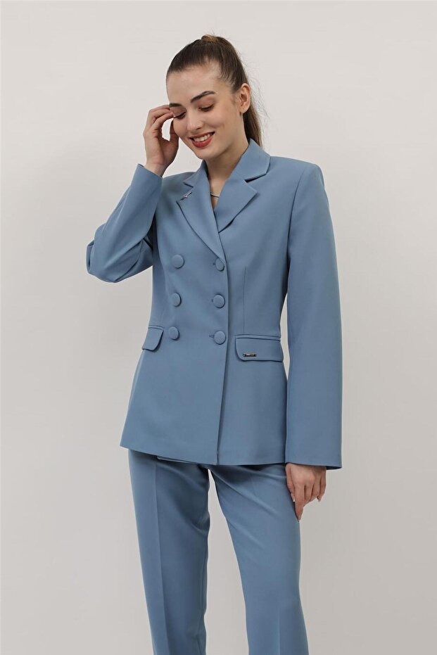 سترة كلاسيكية بأزرار - نيرس - 4