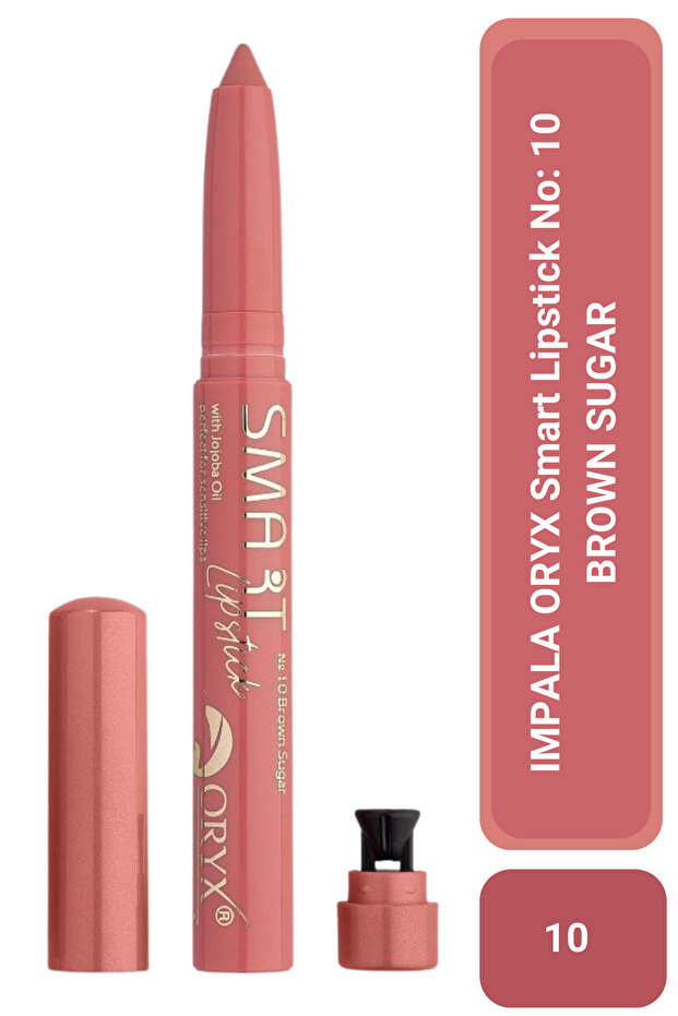 Lipstick - Oryx Smart Lipstick No: 10 Brown Sugar