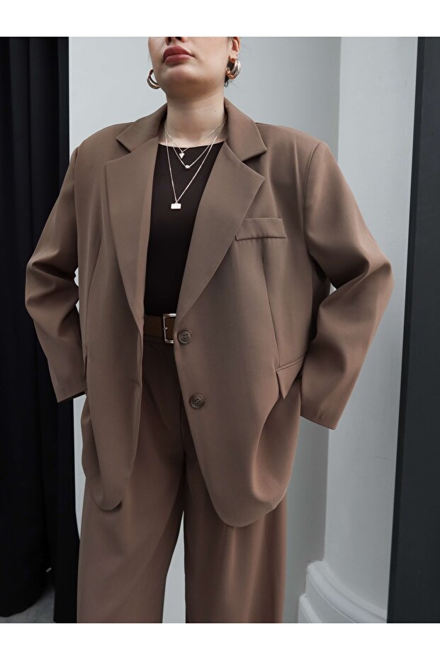 Oversize Blazer Ceket - 3