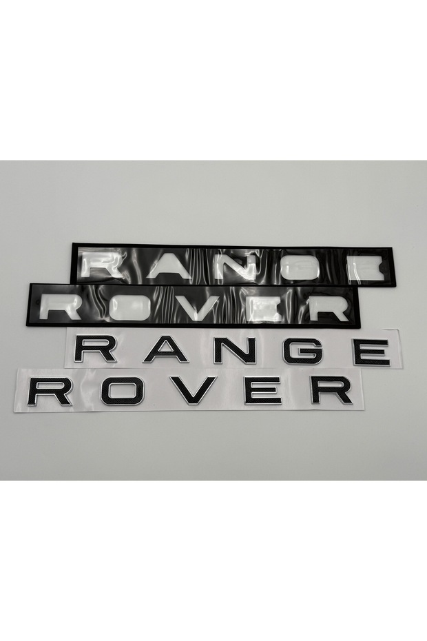 Compatible emblem front/rear CHROME/BLACK - 1