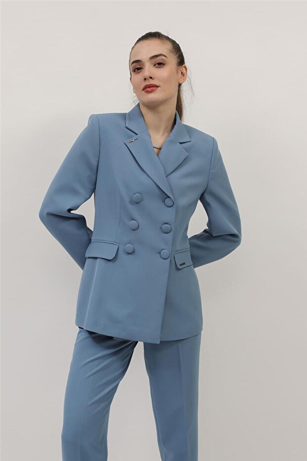 سترة كلاسيكية بأزرار - نيرس - 3