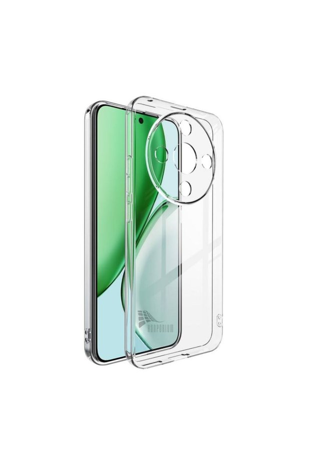 Honor X9D Compatible Silicone Case - Pastel Color Tone Flexible Cover with Camera Protection - Transparent