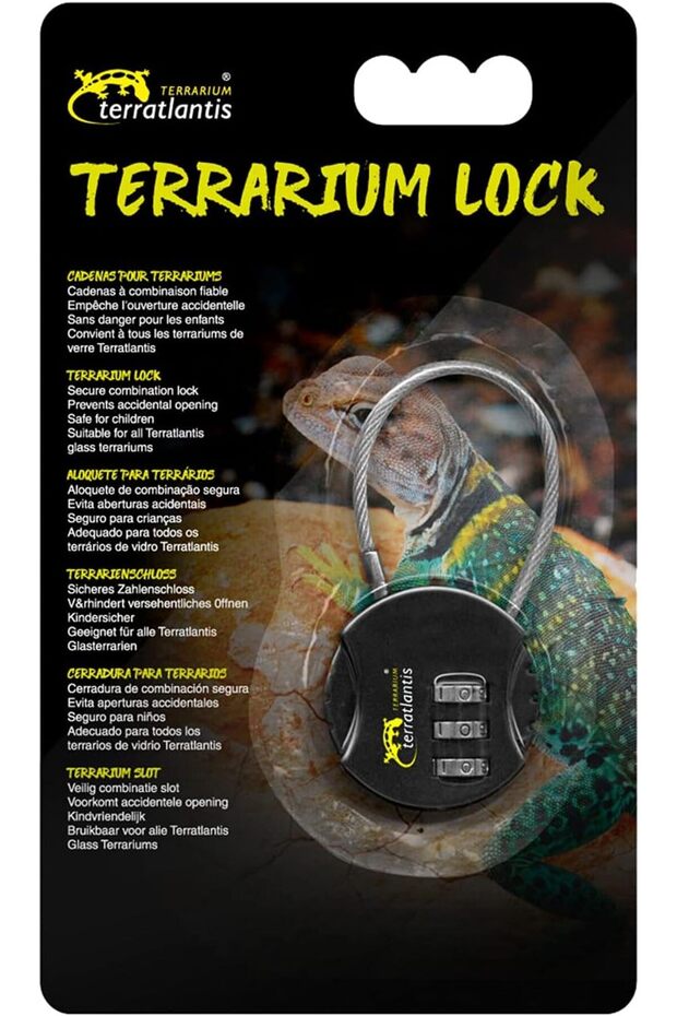 قفل حوض زجاجي برمز سري - 3