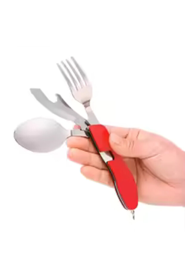 Folding Spoon Fork Knife Set - 1