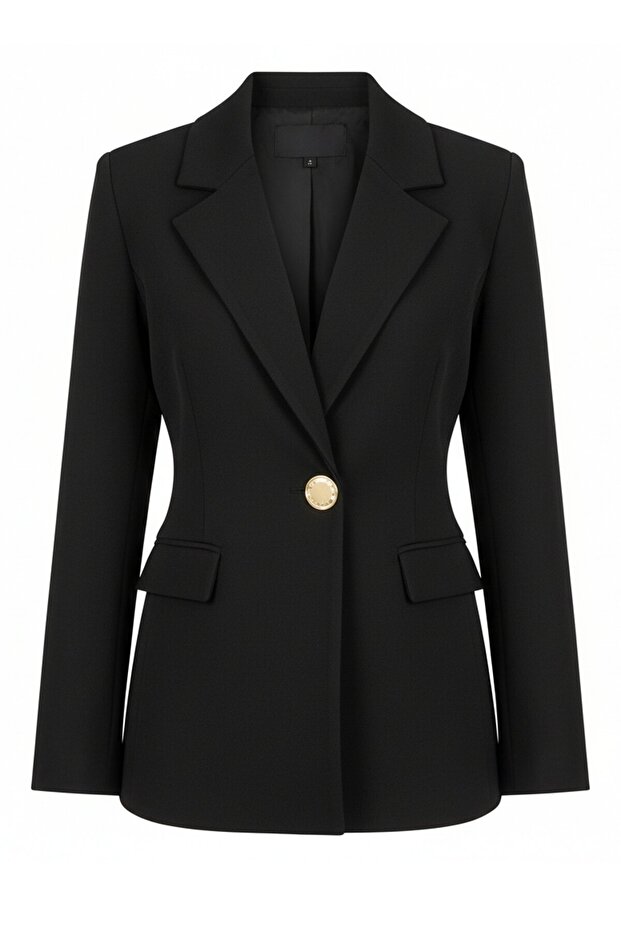 Tek Düğmeli Ceket - 3