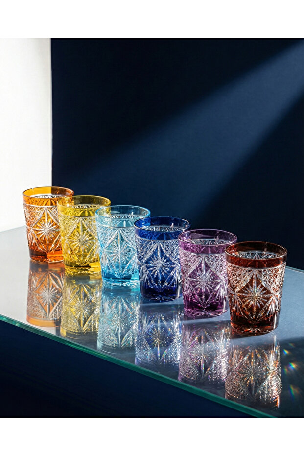Luxury Premium Handmade 275Cc Handcrafted Set of 6 Water Glasses