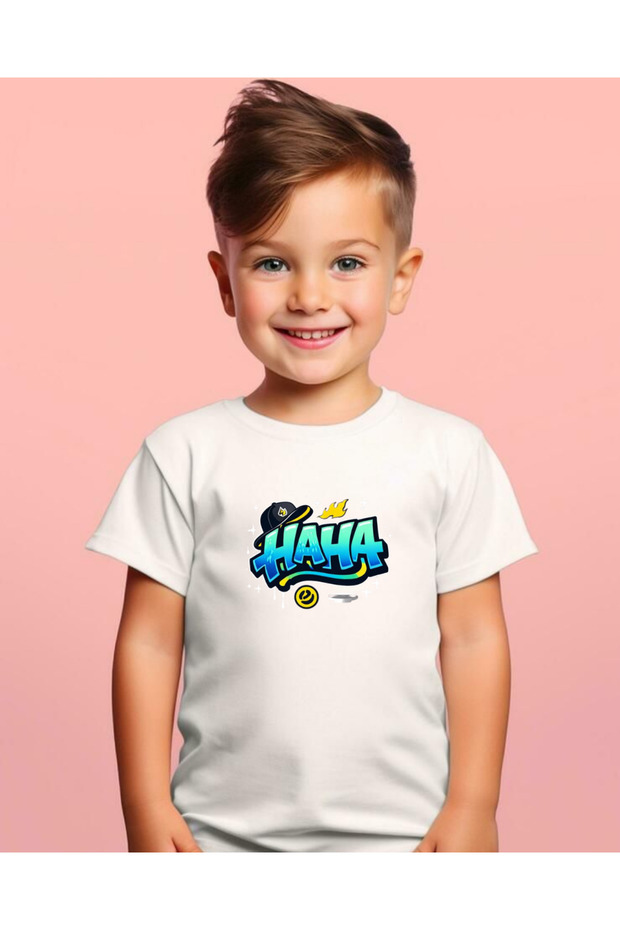 Printed Short-Sleeved T-Shirt for Children