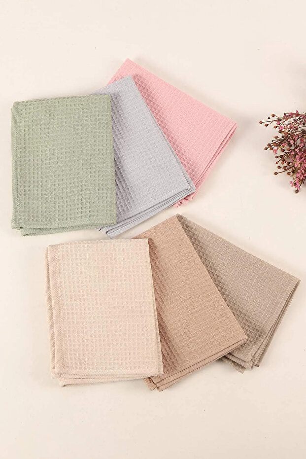 Waffle 6-Pack Kitchen Drying Cloth 50X70 cm | Superior Absorbency | High Quality | Stylish and Convenient