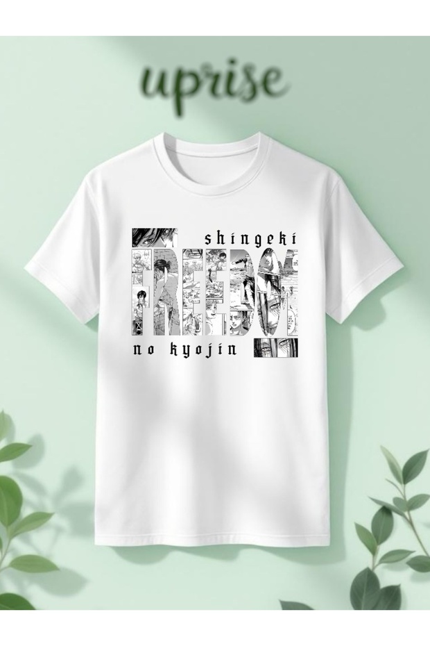 Shingeki No Kyojin Freedom Printed Cotton Oversize T-Shirt