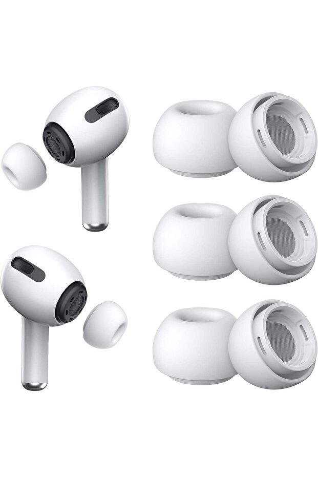 YUWAKAYI [3 Pairs] Replacement Ear Tips for Airpods Pro and Airpods Pro 2nd Generation with Noise Re
