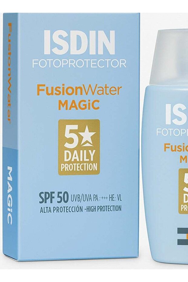 Fotoprotector MAGIC Sunscreen – SPF 50 PA+++ | Ultra-Light FusionWater Formula for Glowing,
