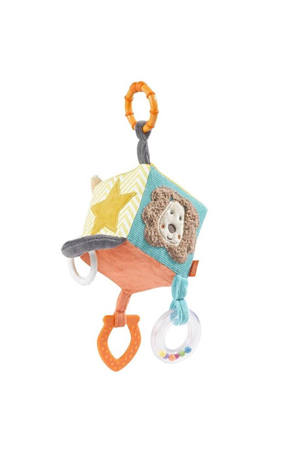 Plush cube with activities - Funky - 3