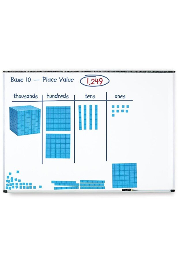 Magnetic math set - Base 10 models - 4