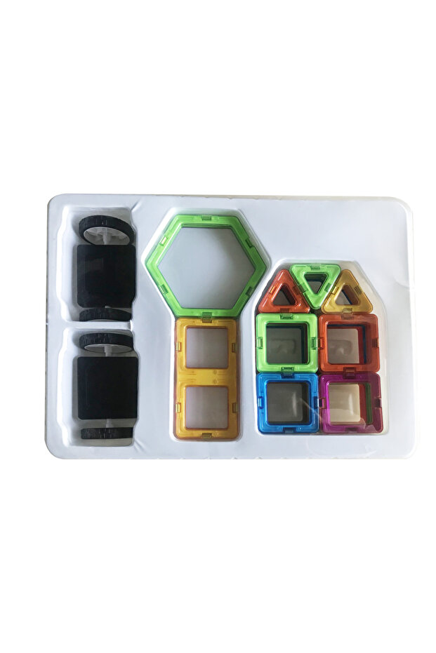 Joc de constructie magnetic - 40 piese - 2