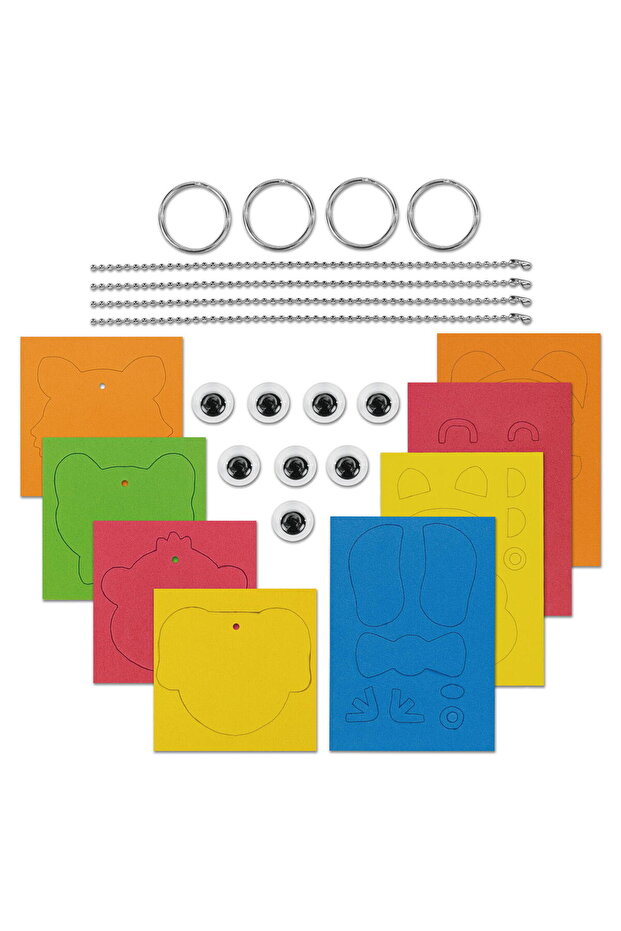 Create foam key chains - 4