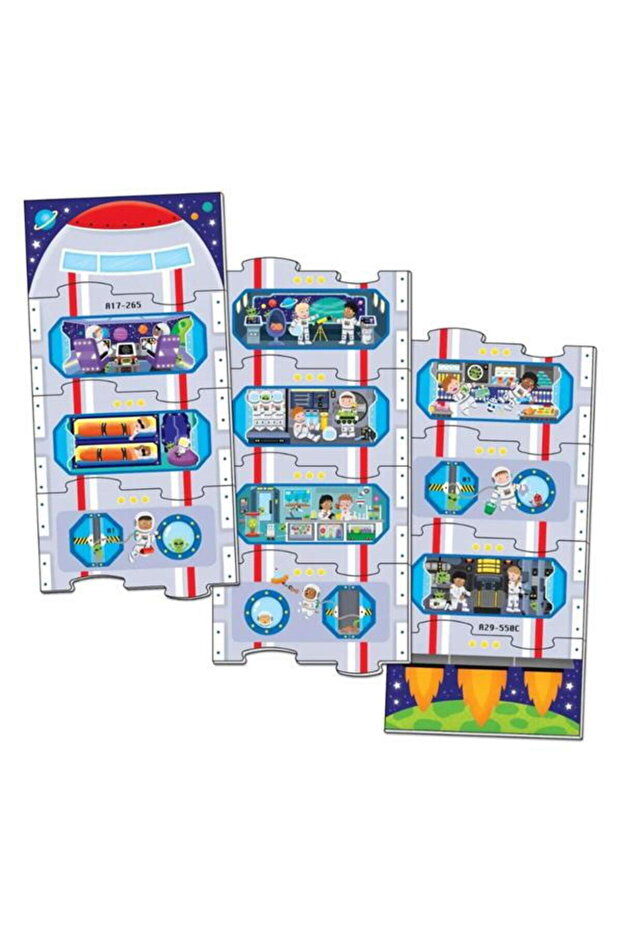 Puzzle vertical - Nava spatiala (12 piese) - 1