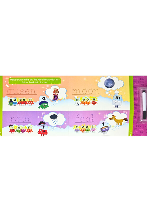 Write and Erase Book - Magic Words - 4