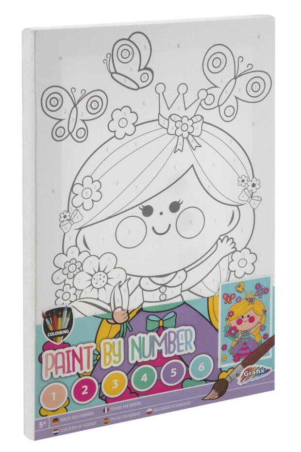 Paint by numbers - Princess - 1