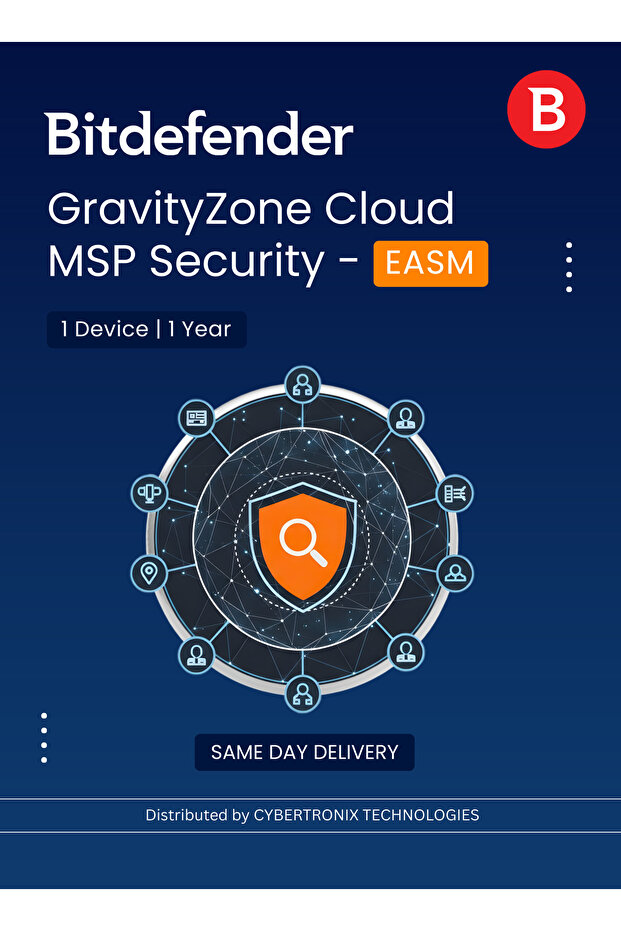 GravityZone Cloud MSP Security - EASM 1 Device|Digital License| SAME DAY DELIVERY