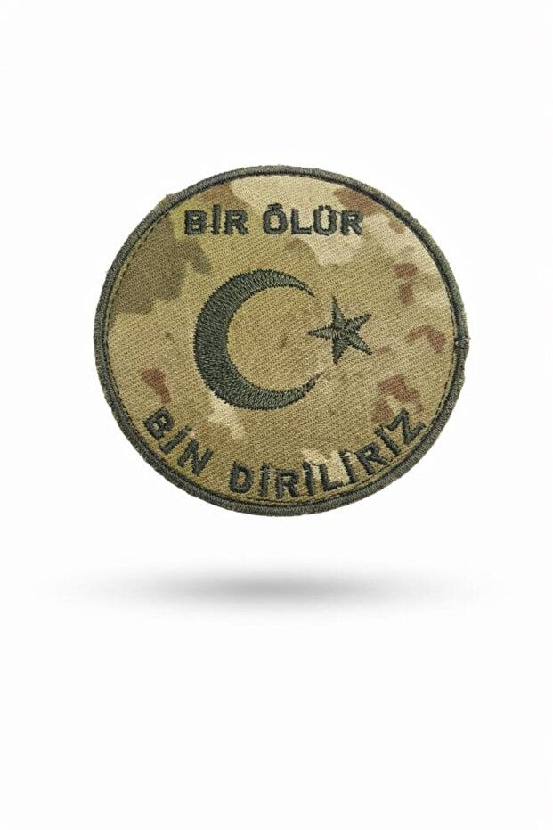 Nakış Patch Bir Ölür Bin Diriliriz - 2