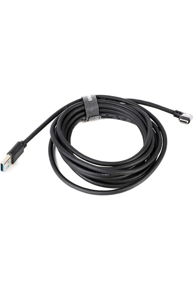 USB 3.0 A to USB C Cable Right Angle, 10ft 90 Degree Type C Charging Data Transfer Cord for Sony Alp