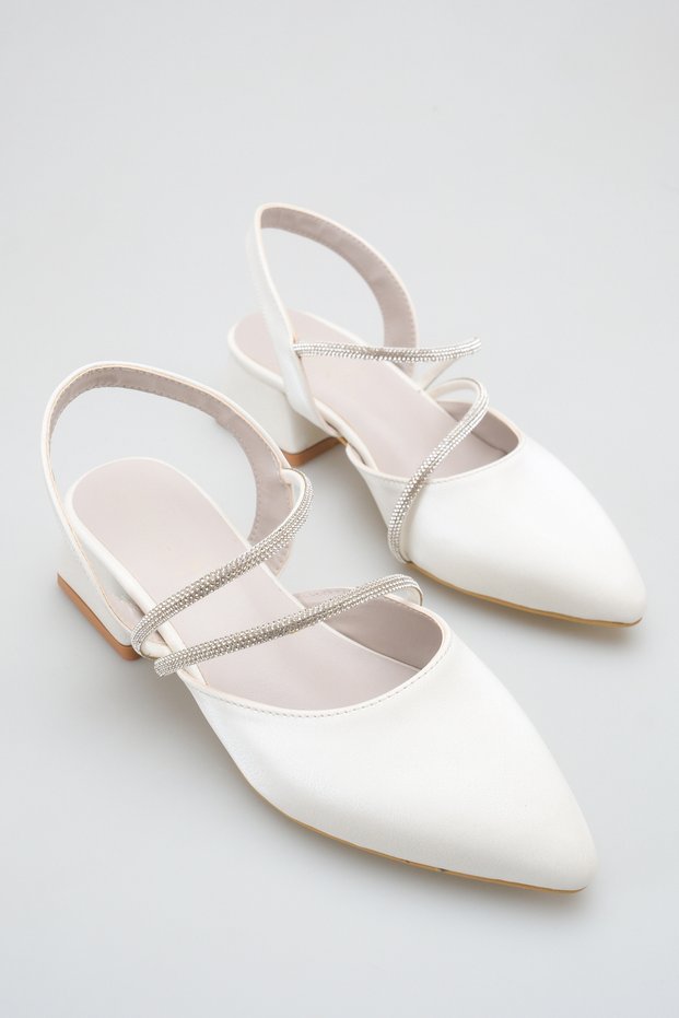 Napoli Women's Fergison Heeled Ballerina Shoes – 5 cm Heel, Casual and Office Chic 1105