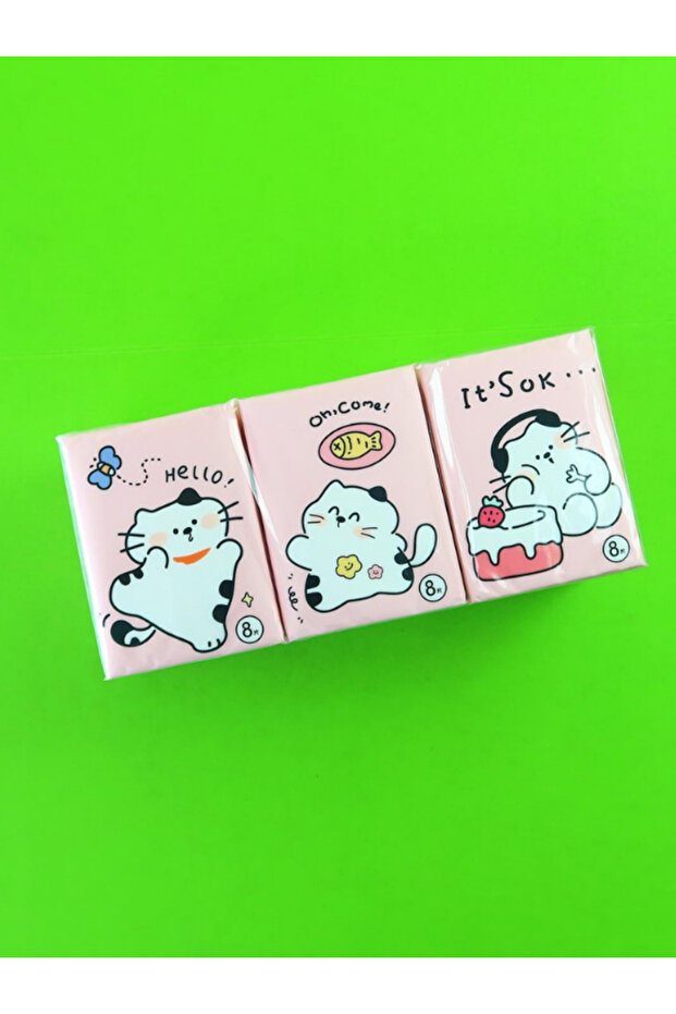 9 مناديل جيب صغيرة بتصميم لطيف - 2