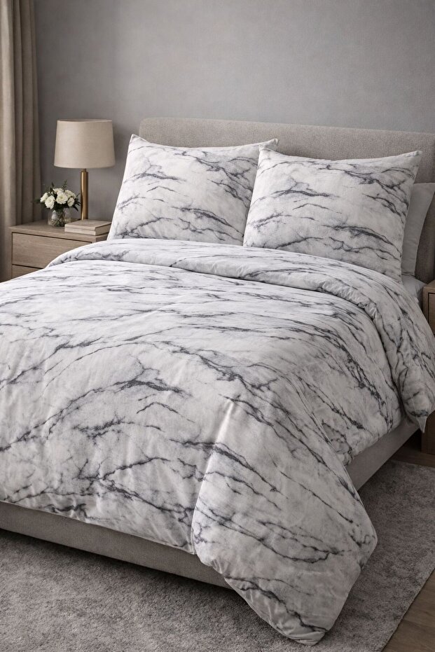 Double Cotton Natural Duvet Cover Set 200X220