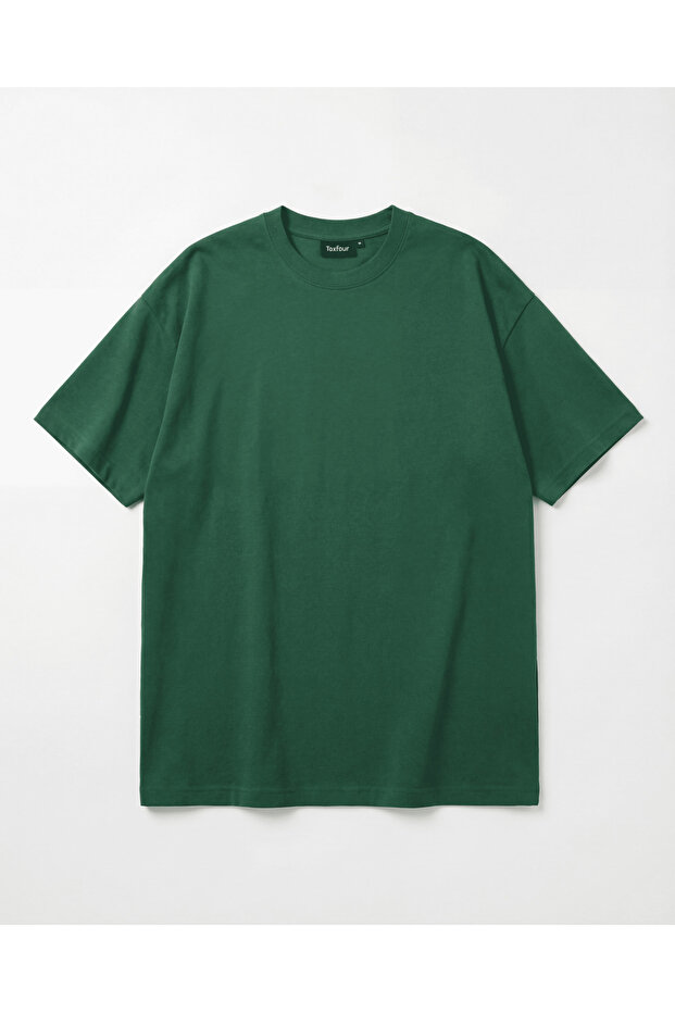 Oversize %100 Pamuk Tişört - 2