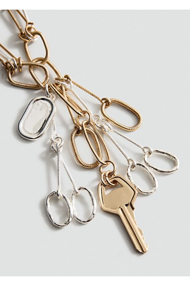 Uçlu zincir kolye - 1