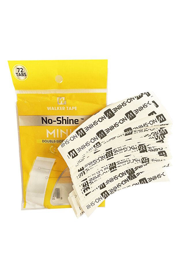"Lace Front Support" Double Sided Tapes Stickers Adhesive for Hair -yellow mini -72PCS x 1 Bag