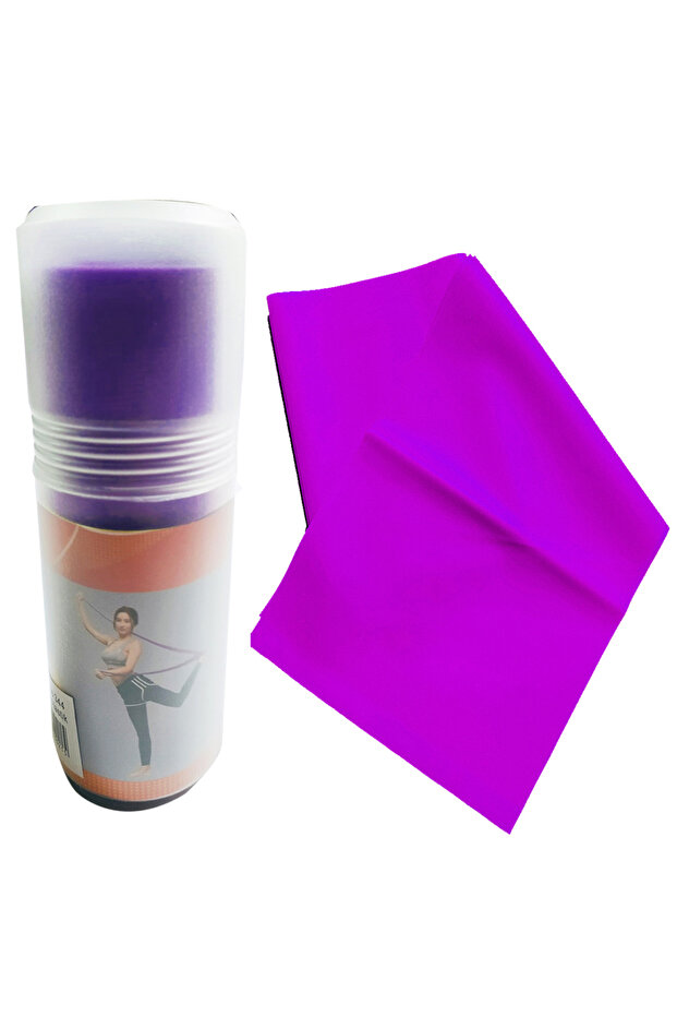 1 Piece Boxed Purple Pilates Yoga Sports Exercise Physical Therapy Resistance Band
