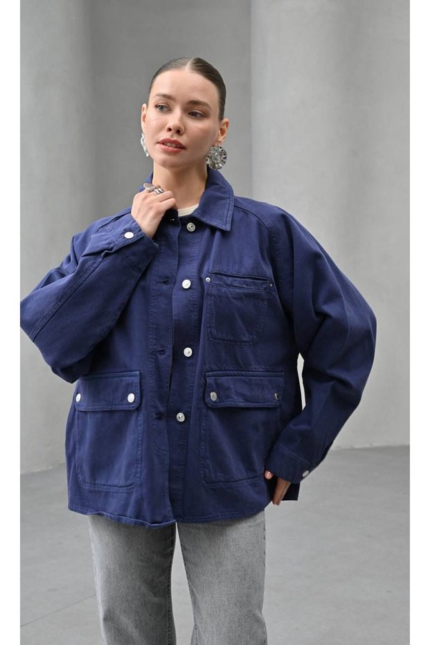 Vintage Premium Gabardine Jacket Oversize