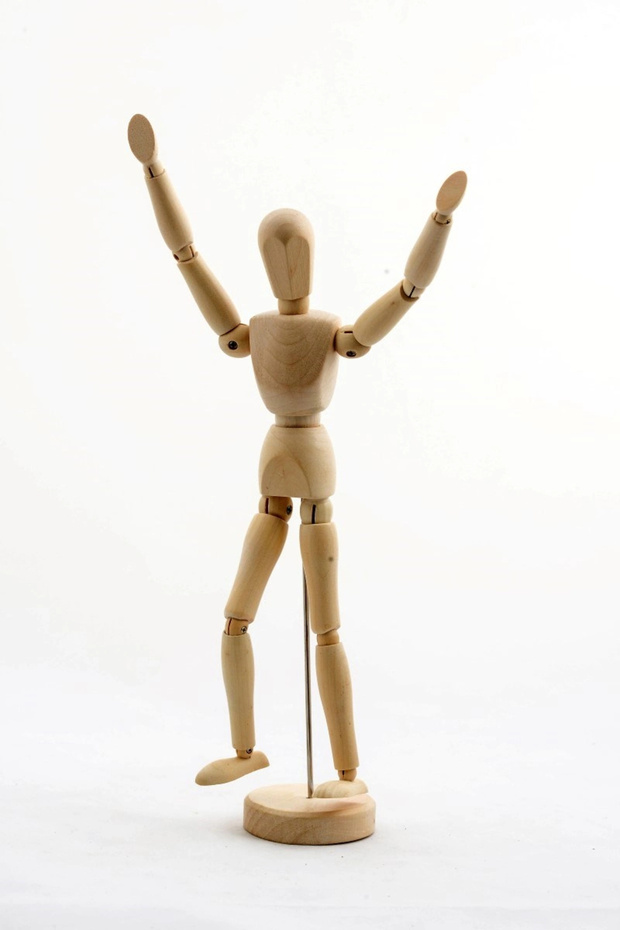 Ahşap Robot Model 1 - 1