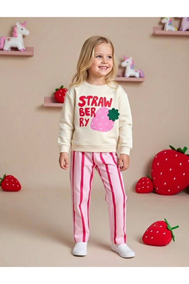 Girl's Top and Bottom Set