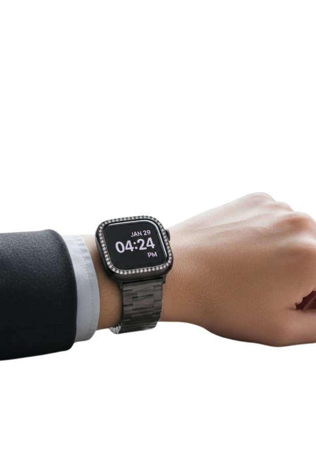 مجموعة أحزمة وإكسسوارات متعددة متوافقة مع الساعات الذكية - 4