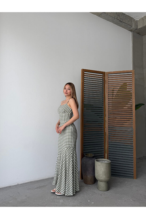 Καρό φόρεμα - 4