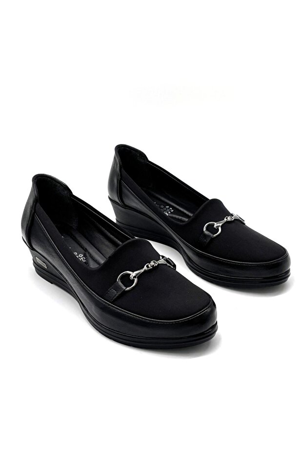 (Mavişim) Poly Light Sole Daily Indoor Women's Shoes Black