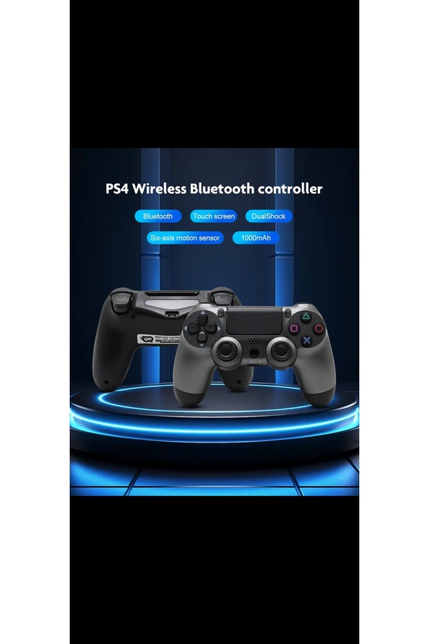 وحدة تحكم لاسلكية، عصا تحكم لجهاز بلاي ستيشن 4 والكمبيوتر الشخصي (فضي) - 5